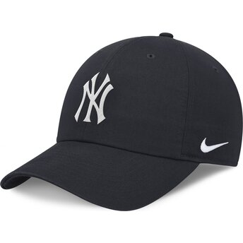 Kasketter buet marineblå justerbar rem Club Unstructured Organic Cotton fra New York Yankees MLB af Nike