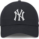 kasketter-buet-marinebla-justerbar-rem-club-unstructured-organic-cotton-fra-new-york-yankees-mlb-af-nike