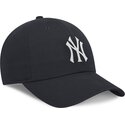 kasketter-buet-marinebla-justerbar-rem-club-unstructured-organic-cotton-fra-new-york-yankees-mlb-af-nike