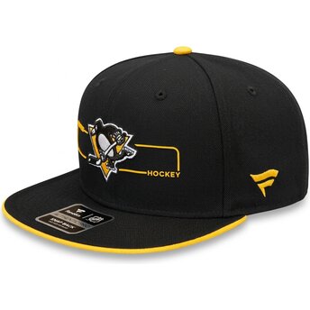 Kasketter flad sort snapback Structured fra Pittsburgh Penguins NHL af Fanatics