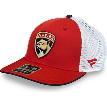 Kasketter buet rød snapback Structured Mid-Crown fra Florida Panthers NHL af Fanatics