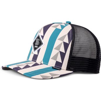 Kasketter buet flerfarvet snapback HFT Bauhaus Aztek af Djinns