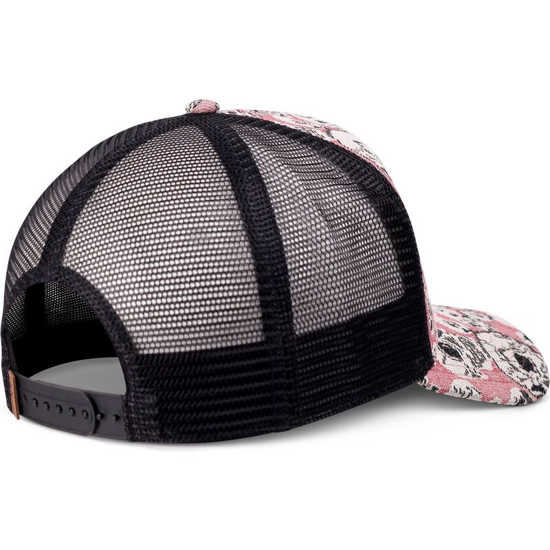 kasketter-buet-lyserod-snapback-hft-crasy-sofa-skull-af-djinns