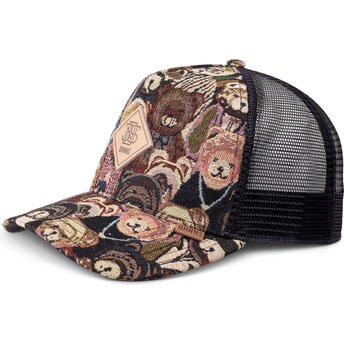 Kasketter buet flerfarvet snapback HFT Crasy Sofa Bear af Djinns