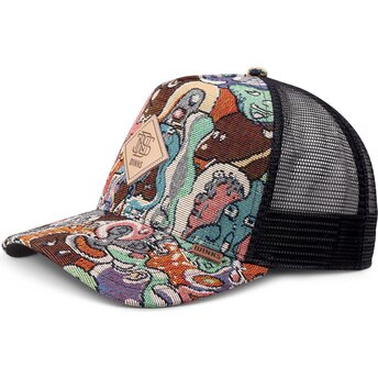 Kasketter buet flerfarvet snapback HFT Cap Sofa Aliens af Djinns