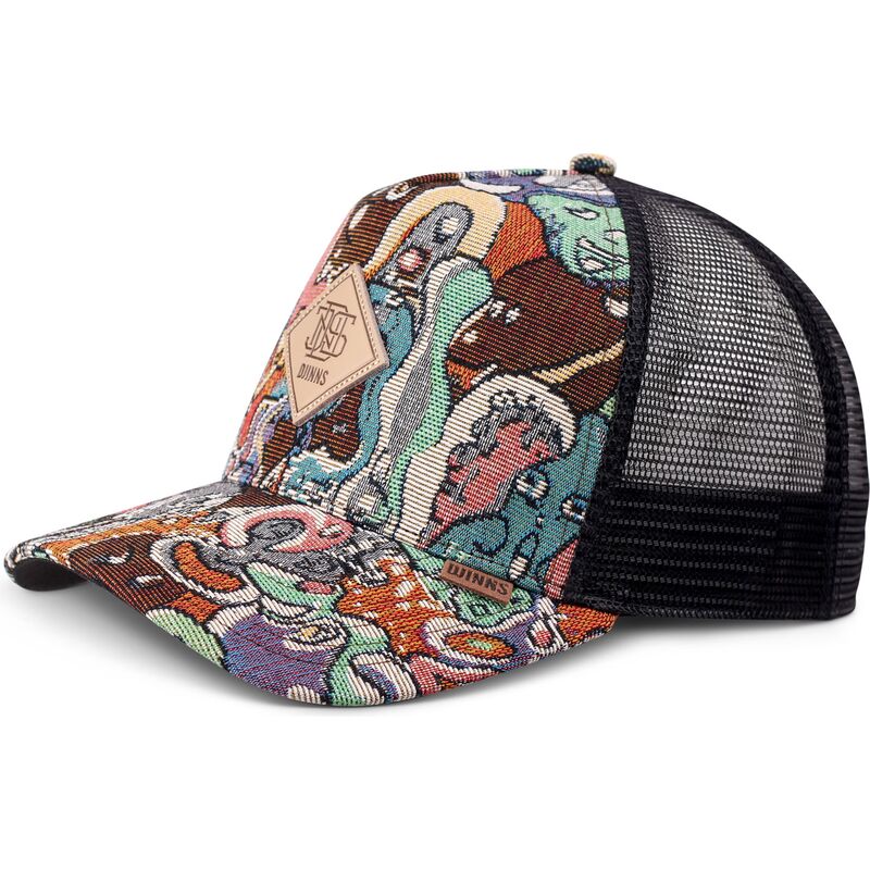 kasketter-buet-flerfarvet-snapback-hft-cap-sofa-aliens-af-djinns