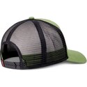 kasketter-buet-gron-snapback-hft-lscc-record-coffee-af-djinns
