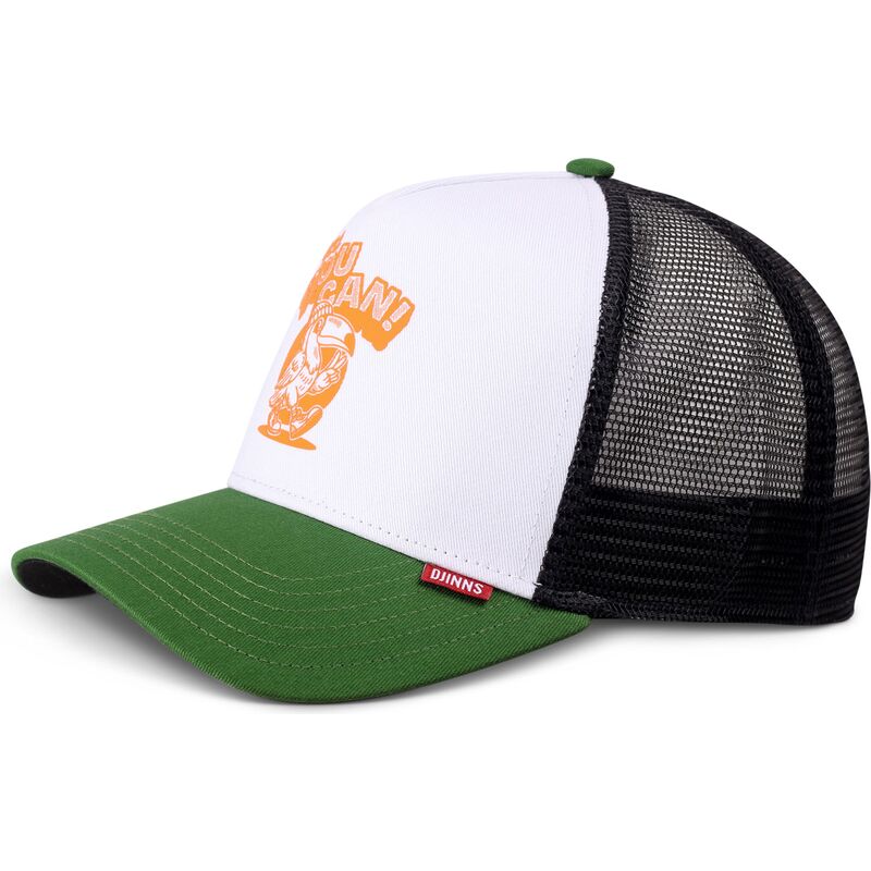 kasketter-buet-gron-snapback-hft-toucan-af-djinns