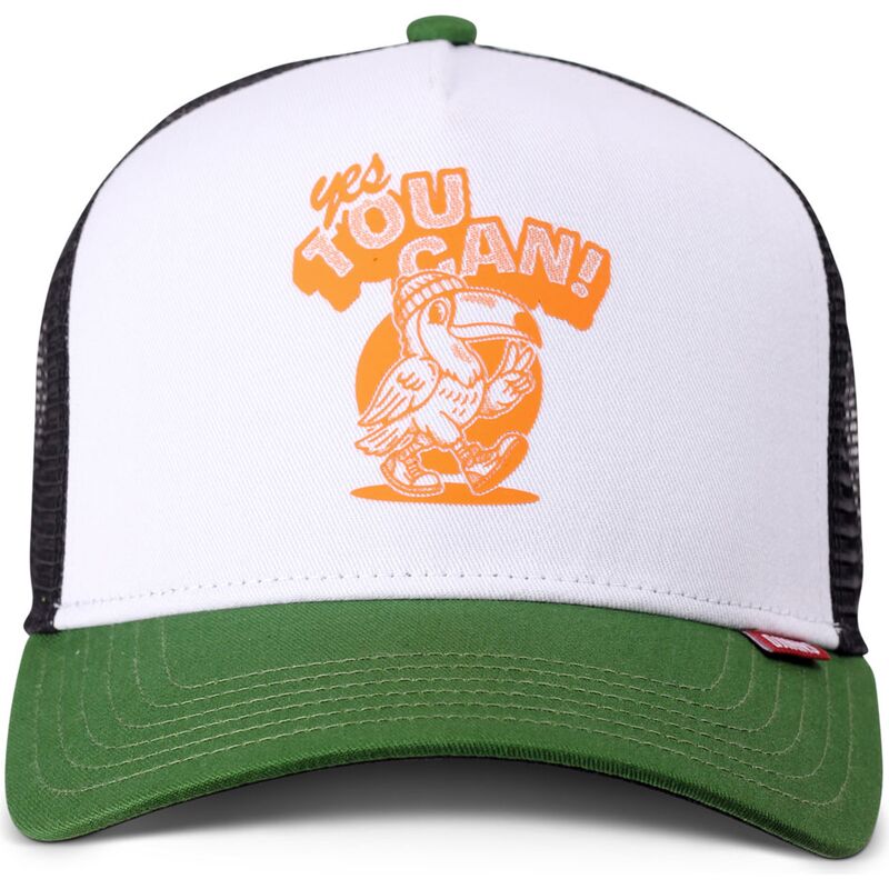 kasketter-buet-gron-snapback-hft-toucan-af-djinns
