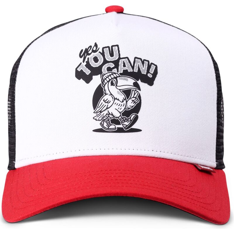 kasketter-buet-rod-snapback-hft-toucan-af-djinns kasketter-buet-rod-snapback-hft-toucan-af-djinns
