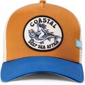 kasketter-buet-brun-snapback-hft-deep-sea-affair-af-coastal