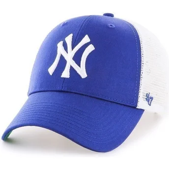 kasketter-buet-bla-snapback-fra-new-york-yankees-mlb-af-47-brand