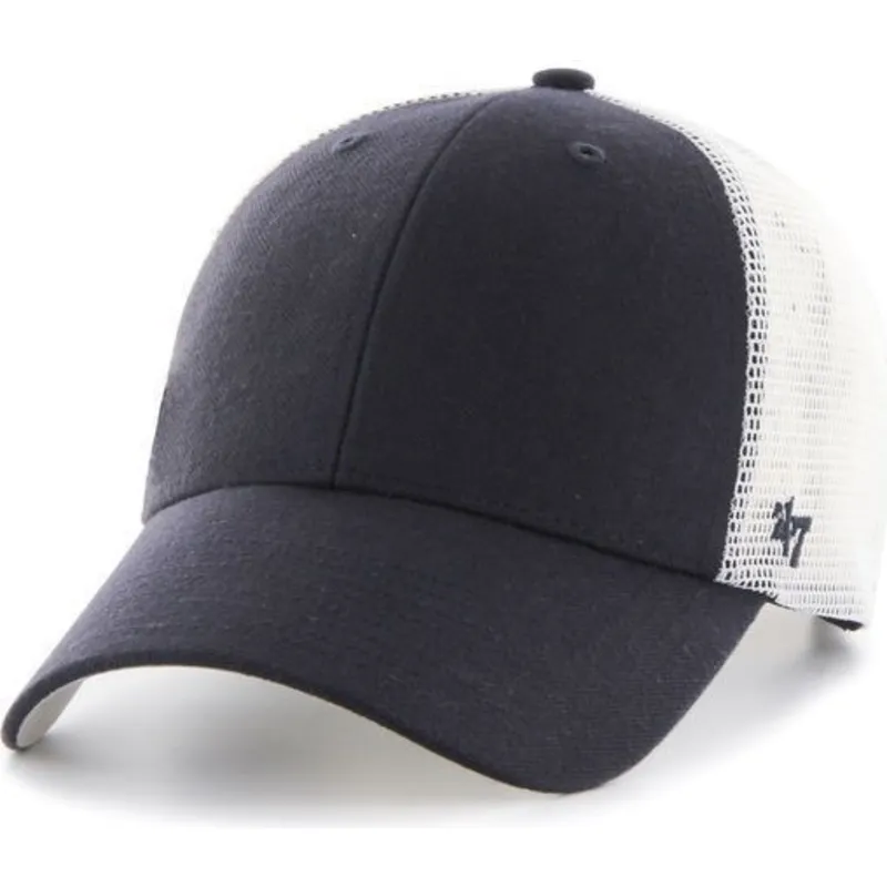 kasketter-buet-marinebla-snapback-pequeno-fra-boston-red-sox-mlb-af-47-brand