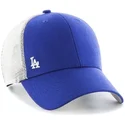 bla-trucker-kasket-med-lille-mlb-los-angeles-dodgers-logo-fra-47-brand