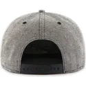 sort-snapback-kasket-med-flad-skygge-og-denimstof-fra-mlb-new-york-yankees-fra-47-brand
