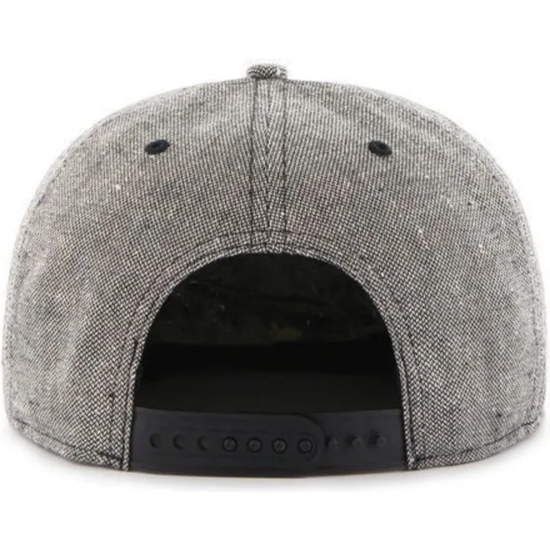kasketter-flad-sort-snapback-tejido-vaquero-fra-new-york-yankees-mlb-af-47-brand kasketter-flad-sort-snapback-tejido-vaquero-fra-new-york-yankees-mlb-af-47-brand