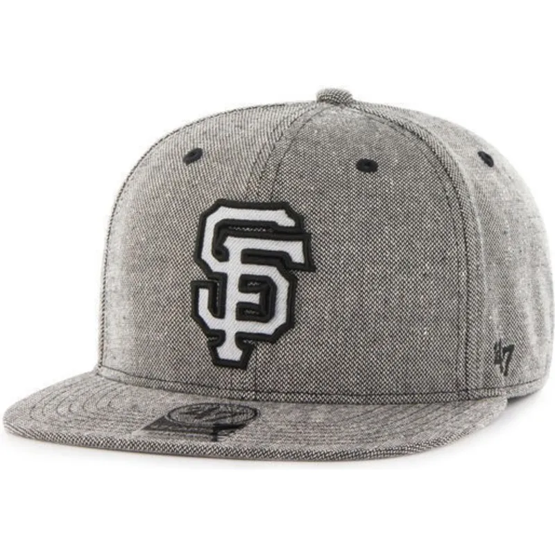 kasketter-flad-sort-snapback-tejido-vaquero-fra-san-francisco-giants-mlb-af-47-brand