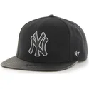 kasketter-flad-sort-snapback-fra-new-york-yankees-mlb-af-47-brand