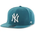 kasketter-flad-gron-snapback-lisa-fra-new-york-yankees-mlb-af-47-brand
