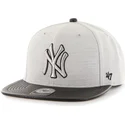 kasketter-flad-gra-snapback-lisa-lateral-fra-new-york-yankees-mlb-af-47-brand