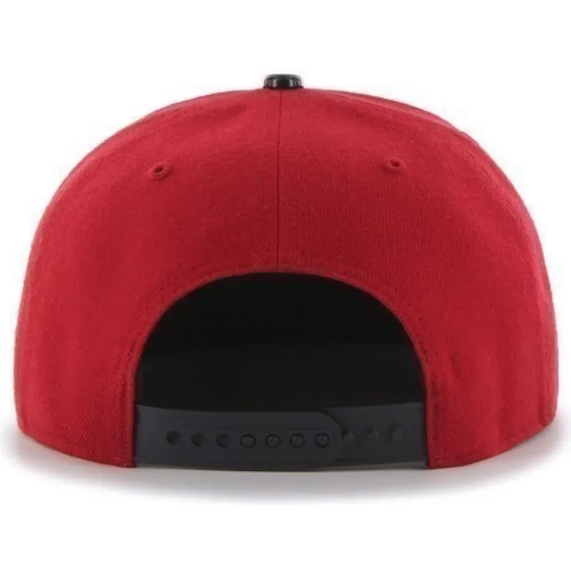 kasketter-flad-rod-snapback-brillante-fra-new-york-yankees-mlb-af-47-brand