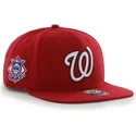 kasketter-flad-rod-snapback-lisa-lateral-fra-washington-nationals-mlb-af-47-brand