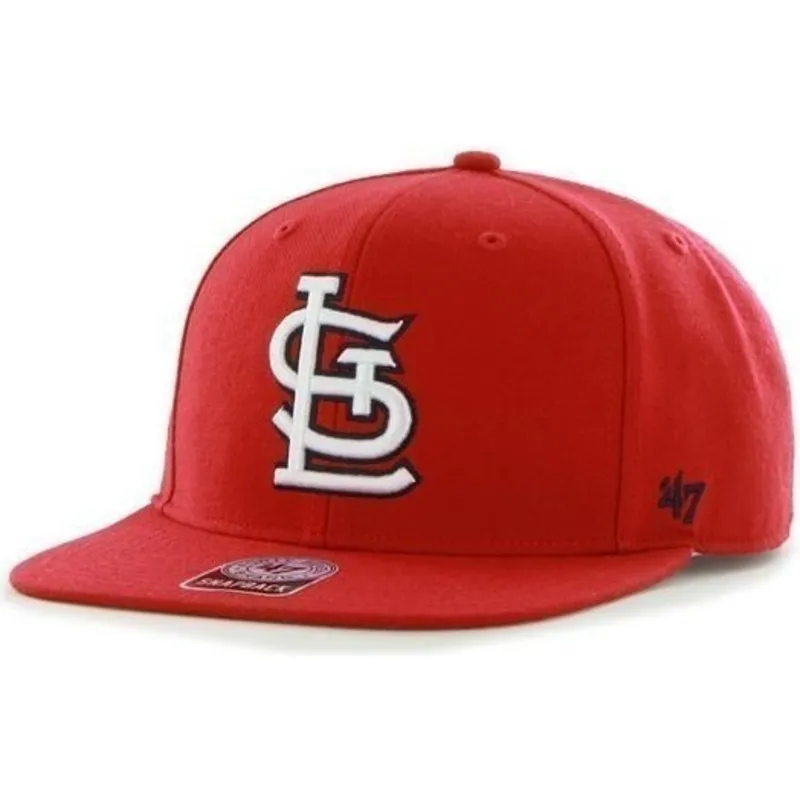 kasketter-flad-rod-snapback-lisa-lateral-fra-st-louis-cardinals-mlb-af-47-brand
