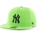 kasketter-flad-gron-snapback-negro-lisa-fra-new-york-yankees-mlb-af-47-brand