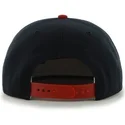 kasketter-flad-marinebla-snapback-fra-atlanta-braves-mlb-af-47-brand