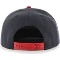 kasketter-flad-marinebla-snapback-fra-boston-red-sox-mlb-af-47-brand