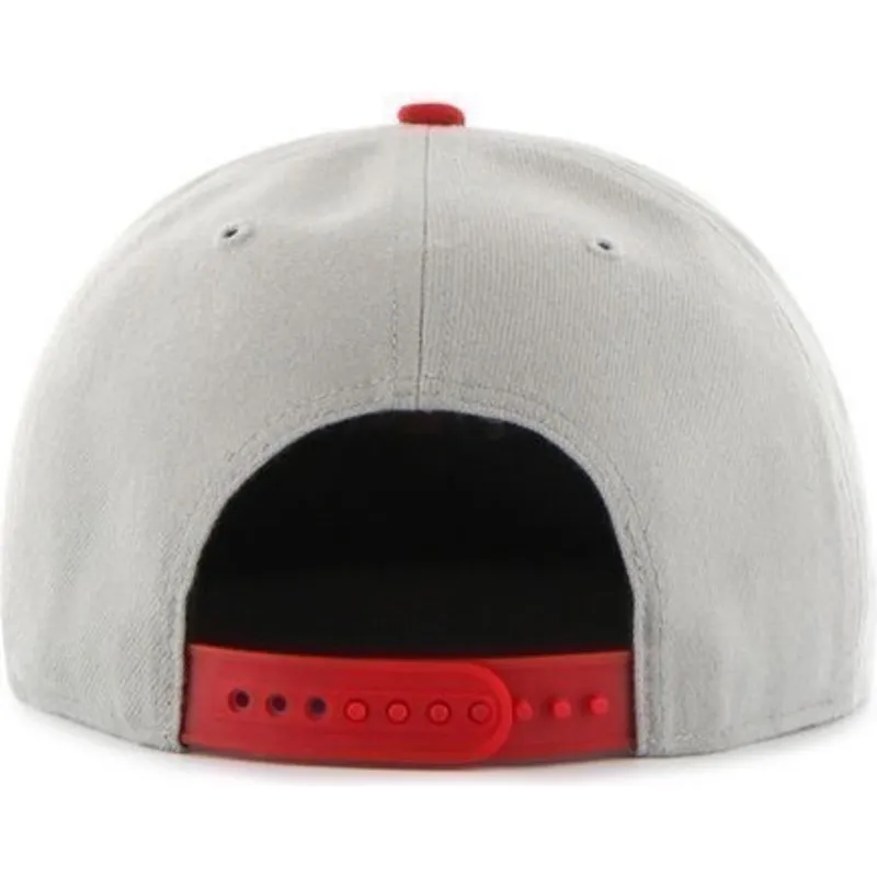 kasketter-flad-gra-snapback-lateral-fra-boston-red-sox-mlb-af-47-brand