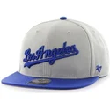 kasketter-flad-gra-snapback-lateral-fra-los-angeles-dodgers-mlb-af-47-brand