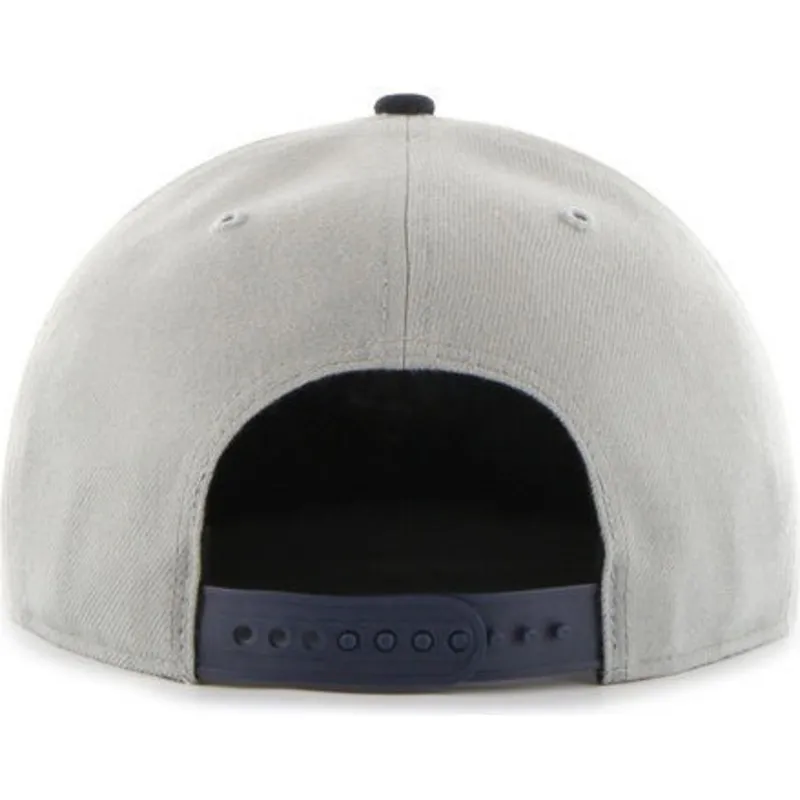 kasketter-flad-gra-snapback-lateral-fra-new-york-yankees-mlb-af-47-brand