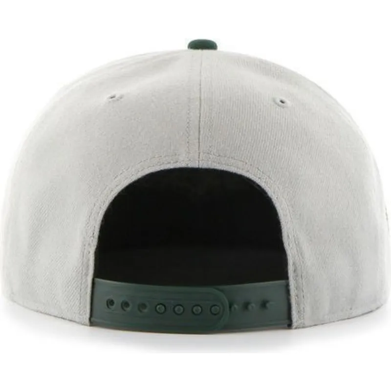 kasketter-flad-gra-snapback-lateral-fra-oakland-athletics-mlb-af-47-brand kasketter-flad-gra-snapback-lateral-fra-oakland-athletics-mlb-af-47-brand