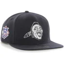 kasketter-flad-marinebla-snapback-lateral-fra-atlanta-braves-mlb-af-47-brand