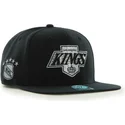sort-flad-snapback-kasket-nhl-los-angeles-kings-fra-47-brand