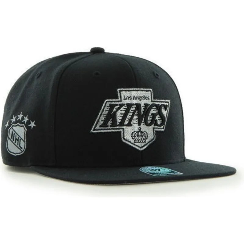 kasketter-flad-sort-snapback-lisa-fra-los-angeles-kings-nhl-af-47-brand
