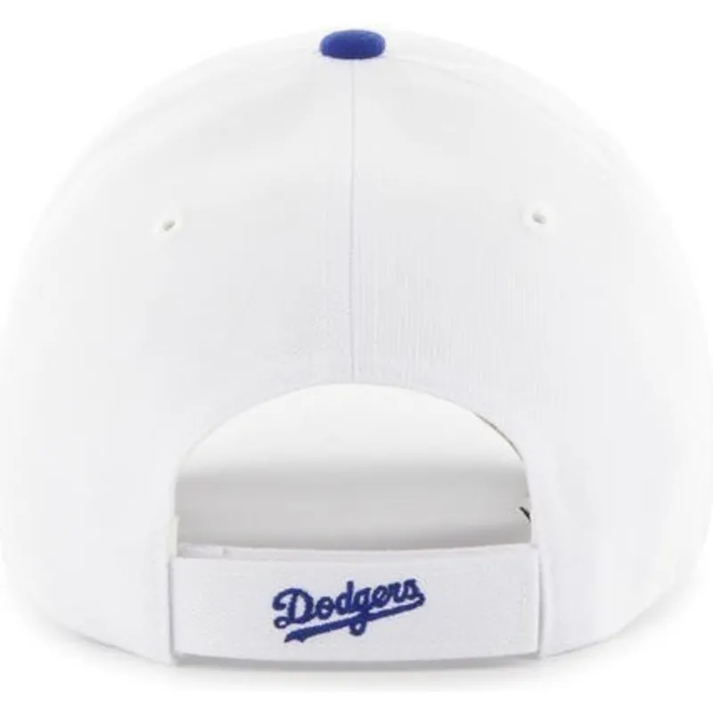 kasketter-buet-hvid-justerbar-rem-clara-fra-los-angeles-dodgers-mlb-af-47-brand kasketter-buet-hvid-justerbar-rem-clara-fra-los-angeles-dodgers-mlb-af-47-brand