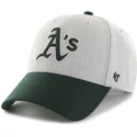 mlb-oakland-athletics-gra-kasket-med-buet-skygge-og-gron-skygge-fra-47-brand