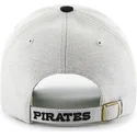 mlb-pittsburgh-pirates-gra-kasket-med-sort-skygge-fra-47-brand