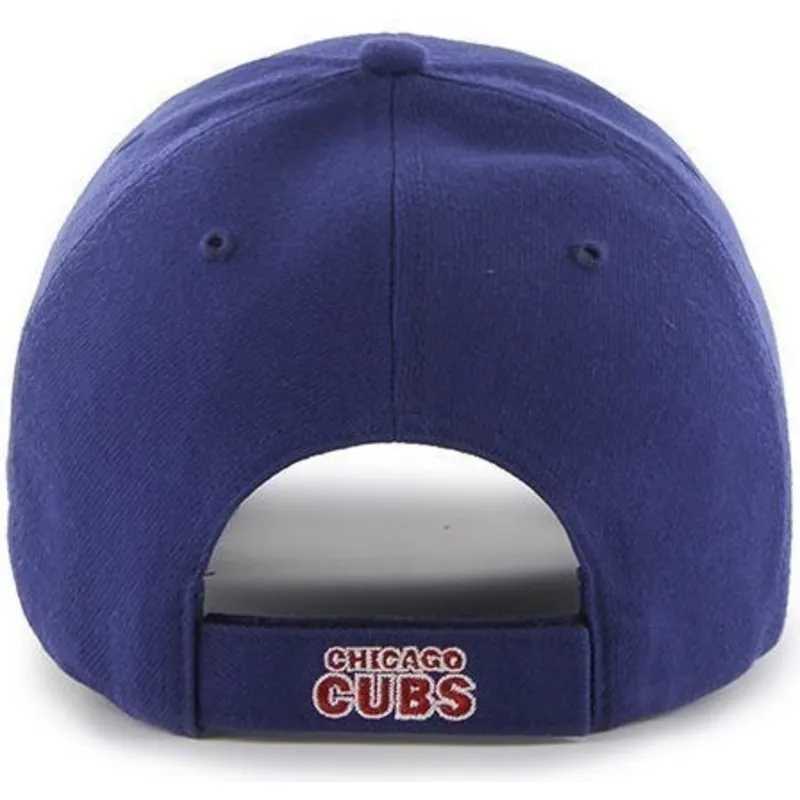 kasketter-buet-bla-justerbar-rem-lisa-fra-chicago-cubs-mlb-af-47-brand