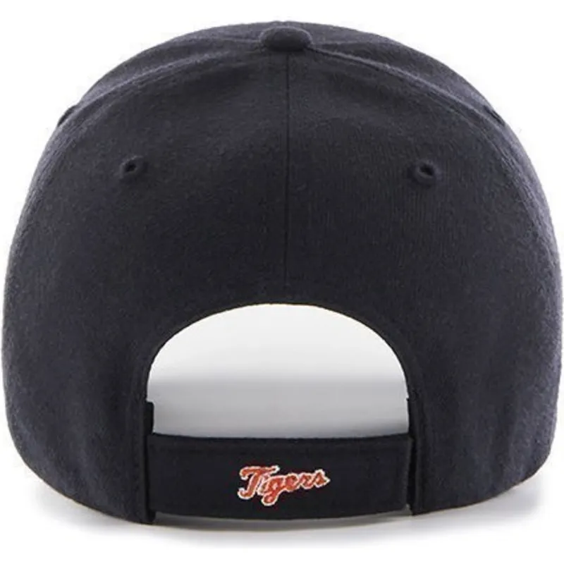 kasketter-buet-marinebla-justerbar-rem-lisa-fra-detroit-tigers-mlb-af-47-brand