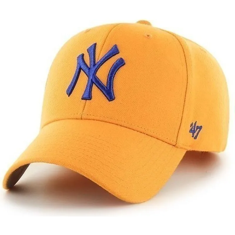 kasketter-buet-gul-justerbar-rem-lisa-fra-new-york-yankees-mlb-af-47-brand kasketter-buet-gul-justerbar-rem-lisa-fra-new-york-yankees-mlb-af-47-brand