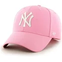 kasketter-buet-rosa-justerbar-rem-lisa-fra-new-york-yankees-mlb-af-47-brand