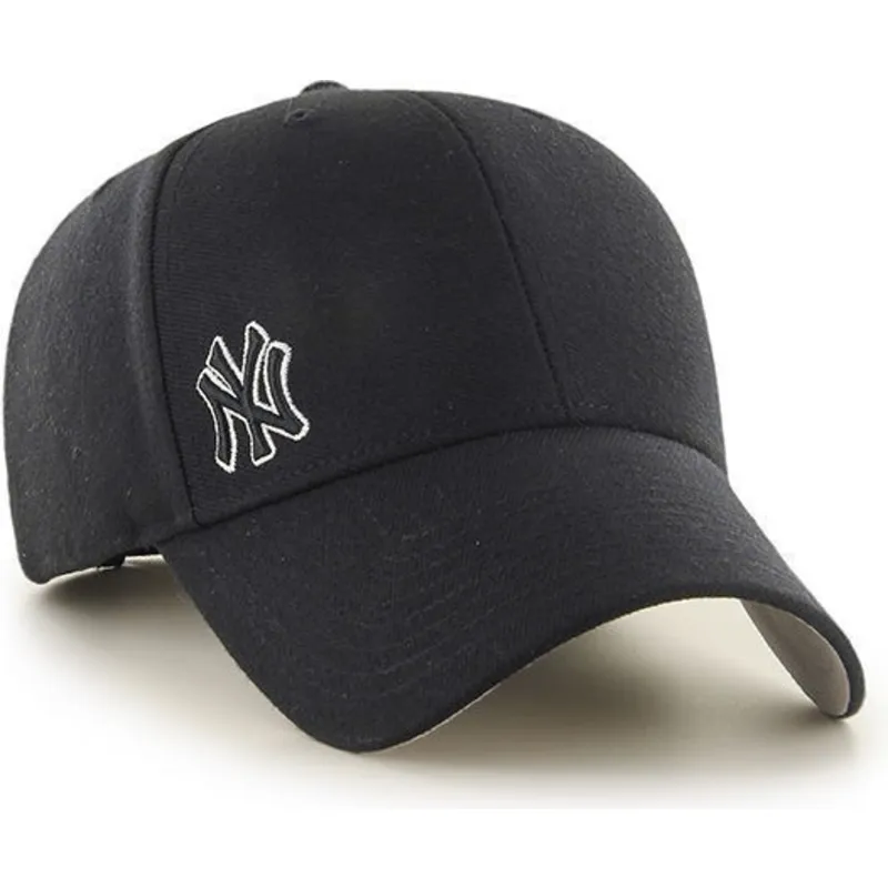 kasketter-buet-sort-justerbar-rem-lisa-pequeno-fra-new-york-yankees-mlb-af-47-brand kasketter-buet-sort-justerbar-rem-lisa-pequeno-fra-new-york-yankees-mlb-af-47-brand