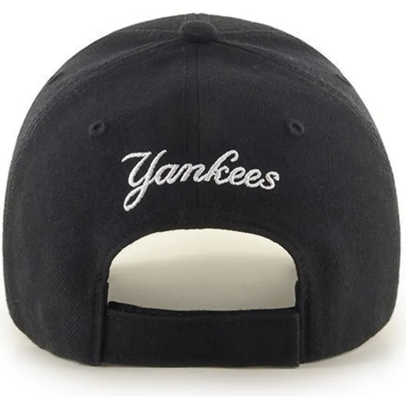 kasketter-buet-sort-justerbar-rem-lisa-pequeno-fra-new-york-yankees-mlb-af-47-brand kasketter-buet-sort-justerbar-rem-lisa-pequeno-fra-new-york-yankees-mlb-af-47-brand