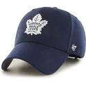kasket-med-buet-skygge-marinebla-fra-nhl-toronto-maple-leafs-fra-47-brand