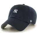 kasketter-buet-marinebla-justerbar-rem-pequeno-fra-new-york-yankees-mlb-af-47-brand