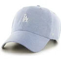 kasketter-buet-bla-justerbar-rem-pequeno-fra-los-angeles-dodgers-mlb-af-47-brand