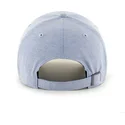 bla-kasket-med-buet-skygge-og-lille-mlb-new-york-yankees-logo-fra-47-brand